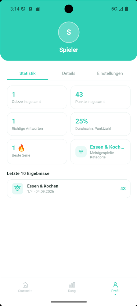 Gesamtstatistiken